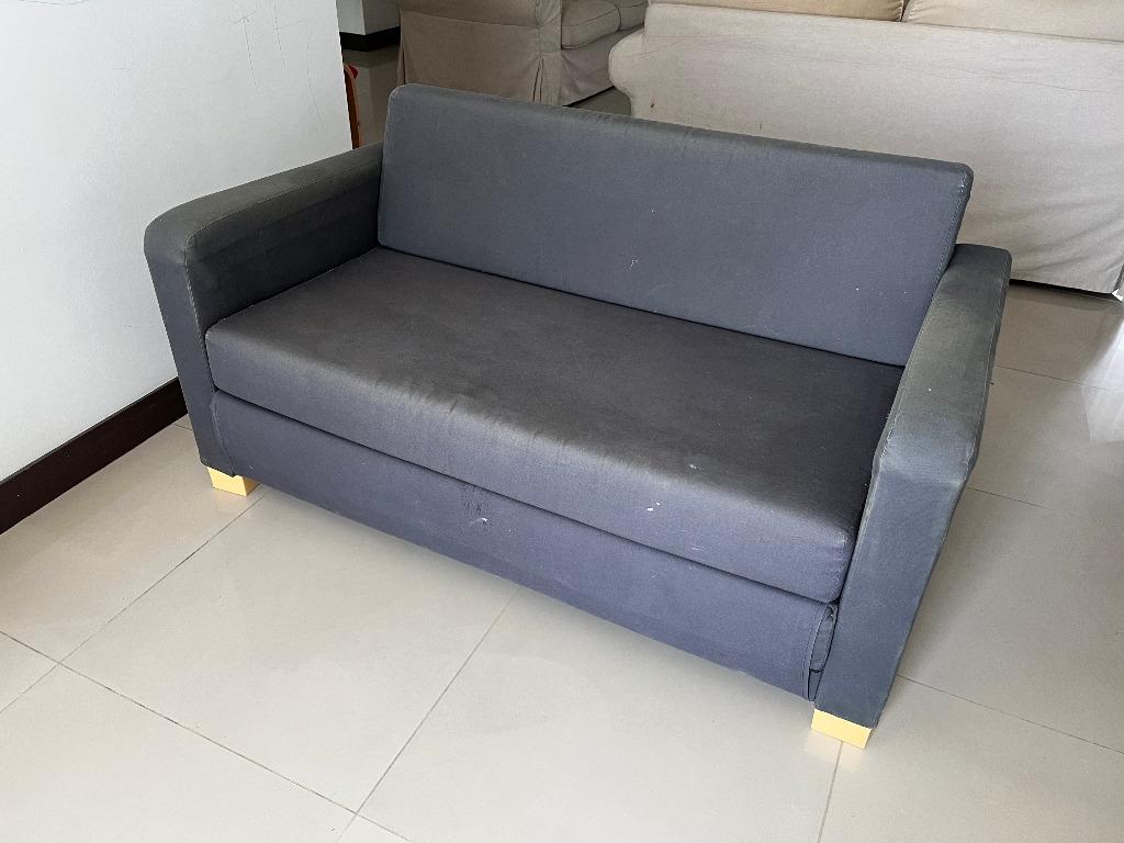 Ikea sofa bed Queen Size Solsta, Furniture & Home Living, Furniture