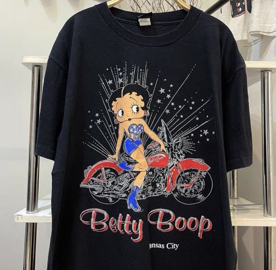 INSTOCK Betty boop oversized graphic 