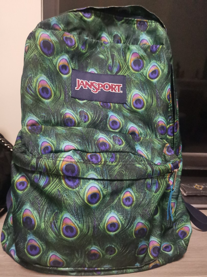 jansport peacock backpack