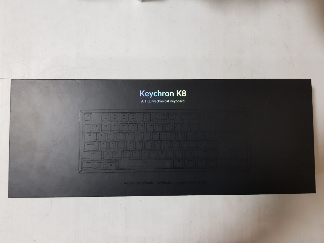 Keychron K8 Gateron Red (Hot Swappable) Mechanical Keyboard, Computers ...