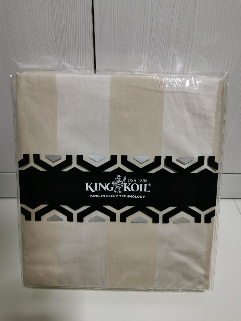 King koil bedsheet, Furniture & Home Living, Bedding & Towels on Carousell