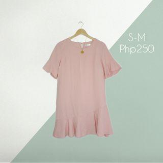 Korean Dress / Light Pink Dress
