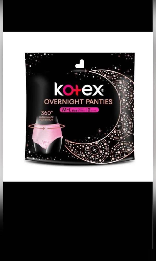 Kotex overnight underwear pants ML, Babies & Kids, Maternity Care on