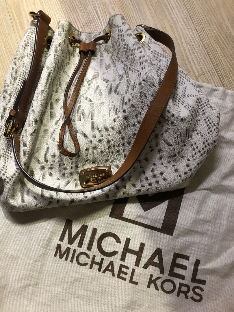 LARGE MK BUCKET BAG, Women's Fashion, Bags & Wallets, Shoulder Bags on Carousell