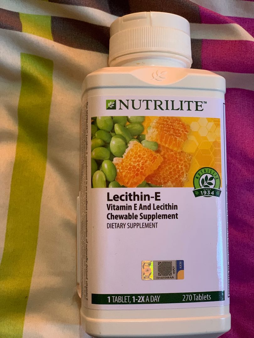 Lecithin E ( nutrilite), Health & Nutrition, Health Supplements