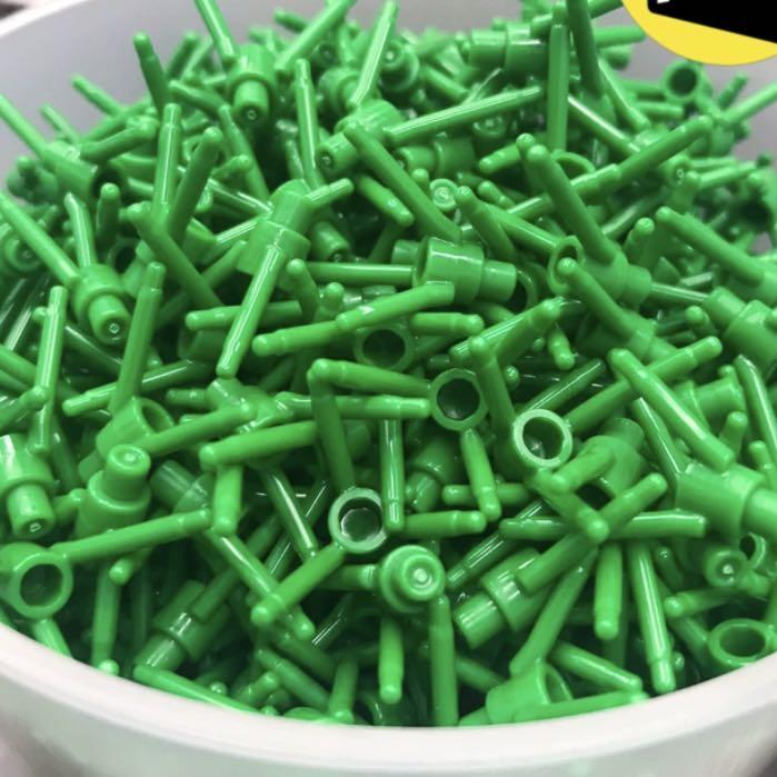 Lego 24855 Plant Flower Stem with Bottom Pin 32606 Flower with 7