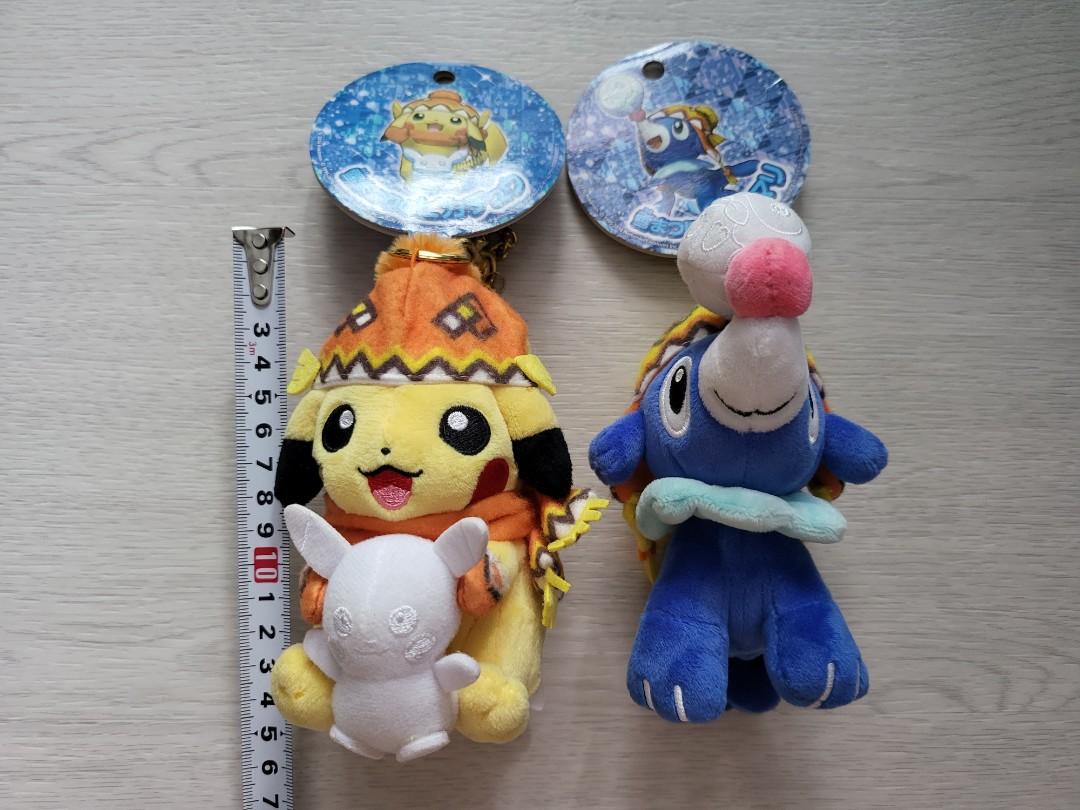 Limited Pokemon Center Sapporo Snow Festival Pikachu And Popplio Robball 16 Plush Toy Hobbies Toys Toys Games On Carousell