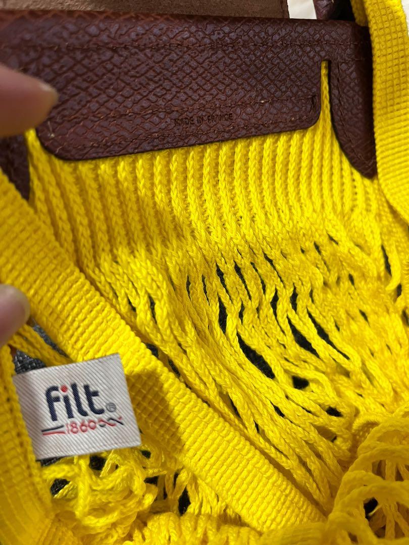 Longchamp, Bags, Longchamp Le Pliage Filet Top Handle Bag Emily In Paris  New Release Nib