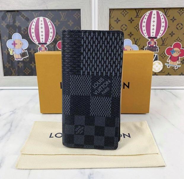 LV x SUPREME] Brazza Wallet (Black), Luxury, Bags & Wallets on Carousell