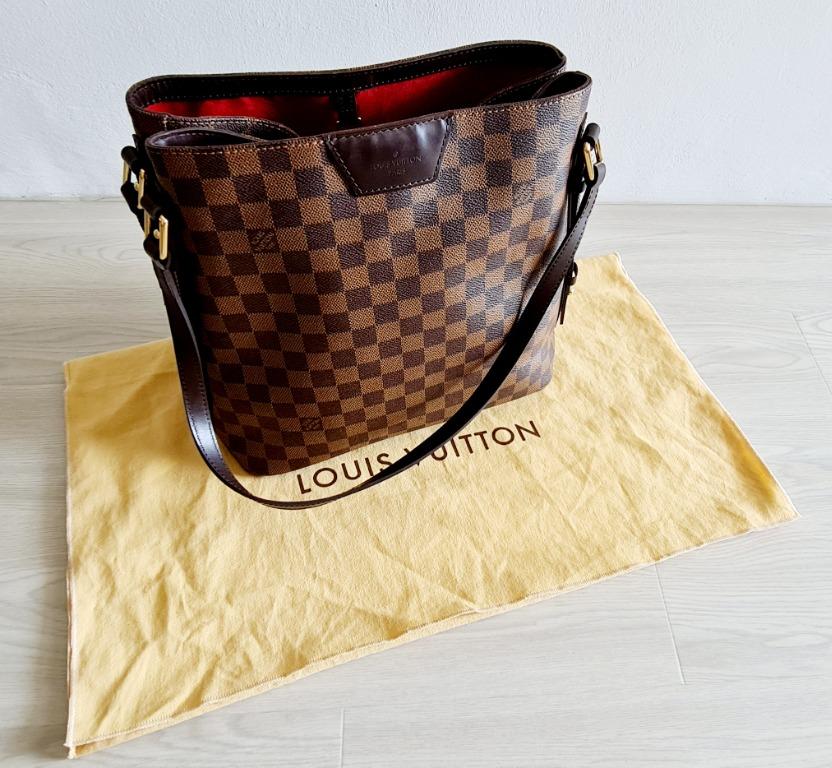 Louis Vuitton Rivington PM Damier Ebene Bag, Luxury, Bags & Wallets on  Carousell