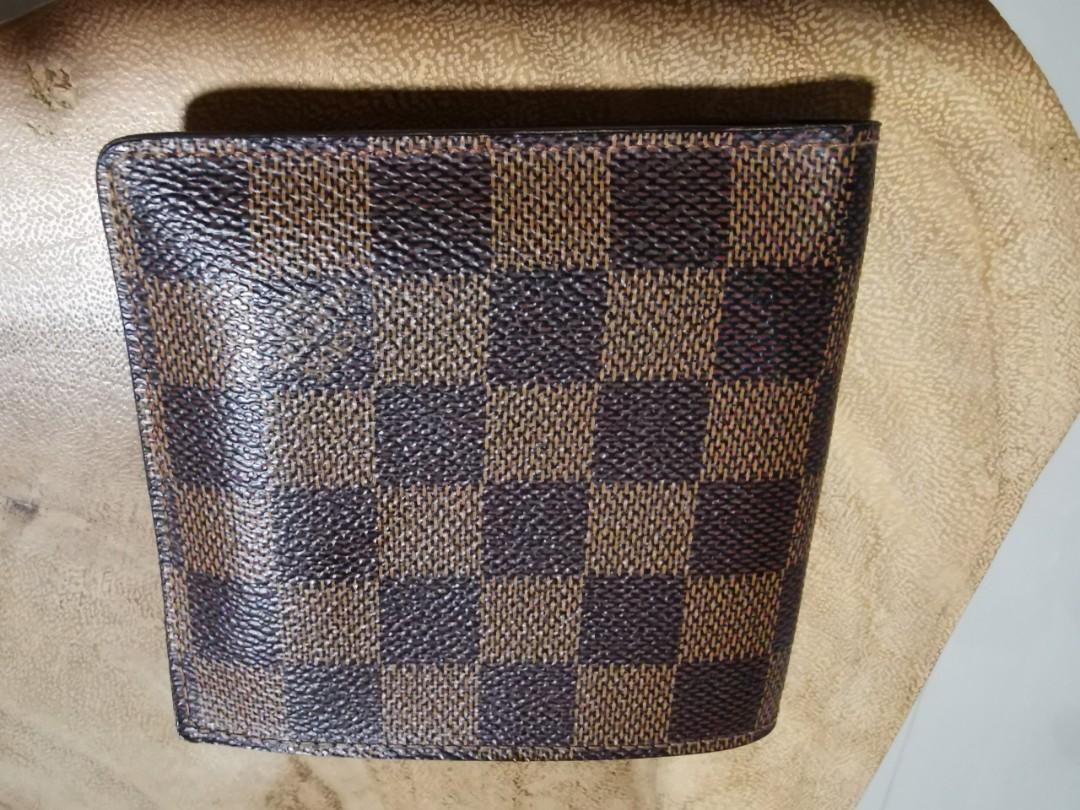 Leather wallet Louis Vuitton Brown in Leather - 26196424