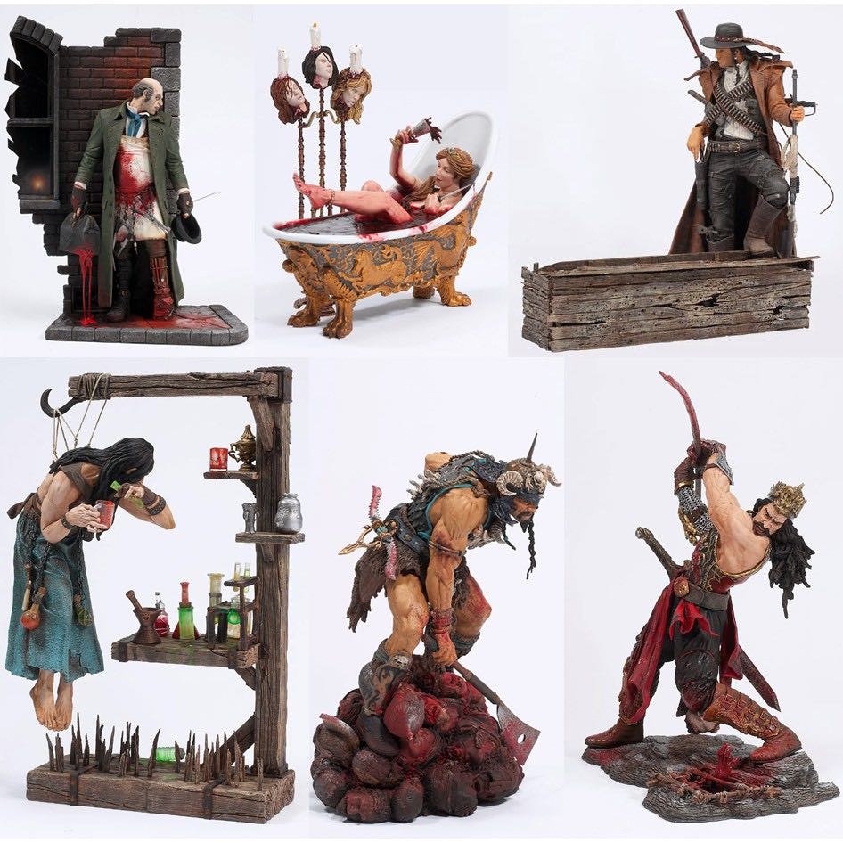 mcfarlane toys monsters - 6 faces of madness | Billy The kid set
