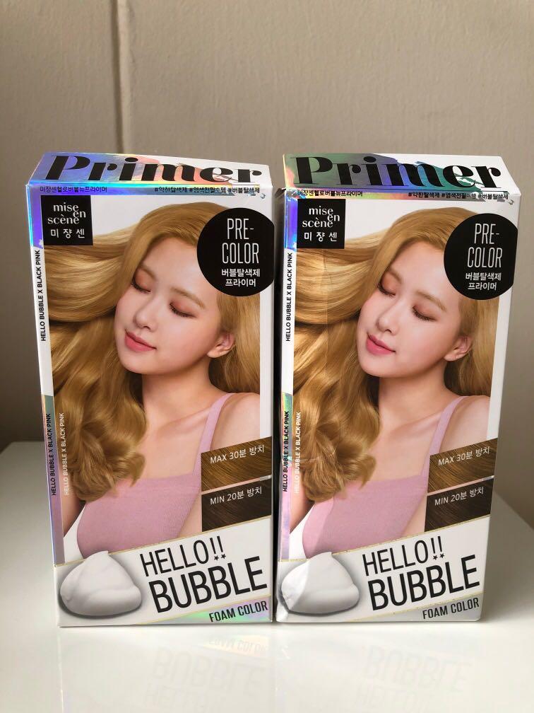2x Mise En Scene Primer Bleach, Beauty & Personal Care, Hair on Carousell