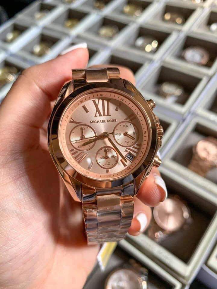 MK MINI BRADSHAW ROSEGOLD AUTHENTIC 