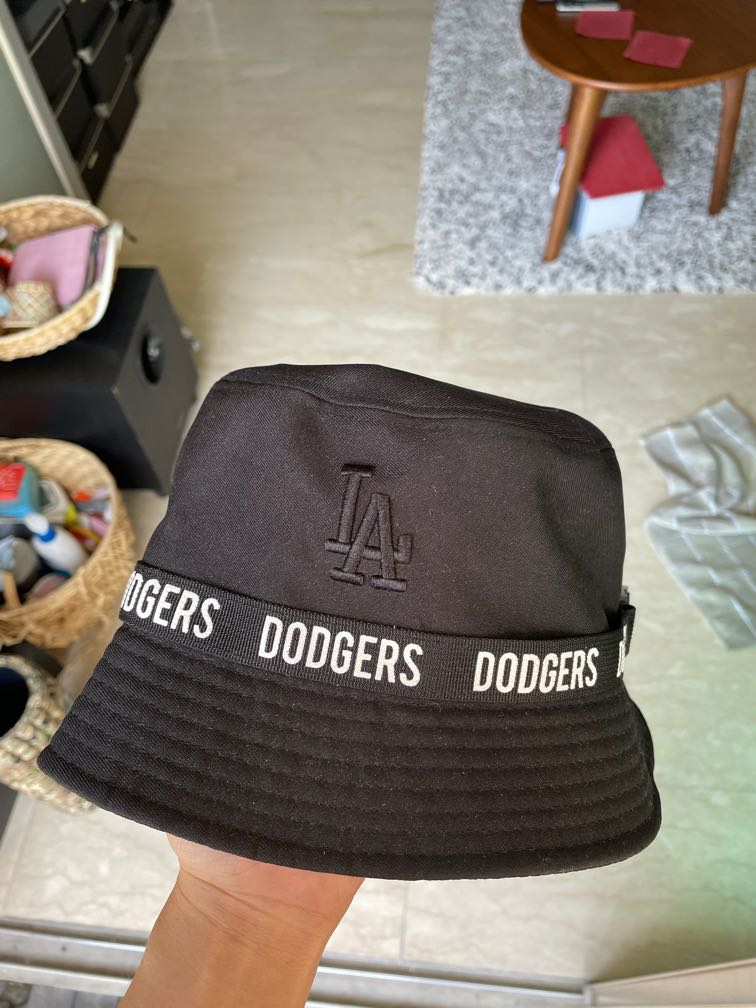 MLB Dodgers Bucket Hat, Men's Fashion 