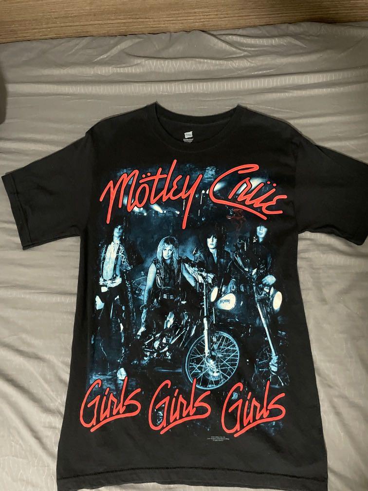 Motley Crue Girls Girls Girls Tee (Band 