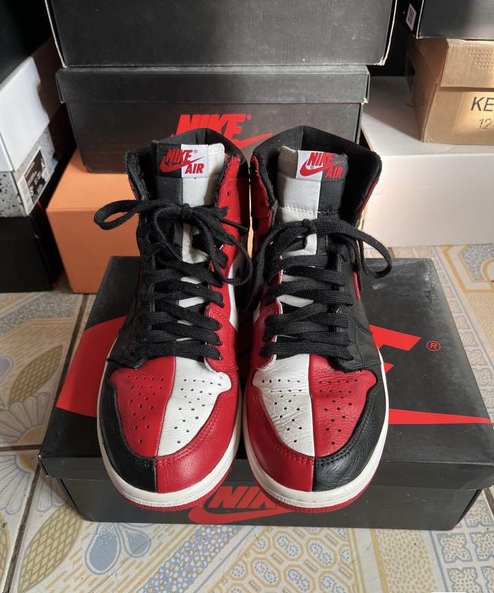 Nike Jordan 1 High OG 阴阳42尺码, 男裝, 鞋, 波鞋- Carousell