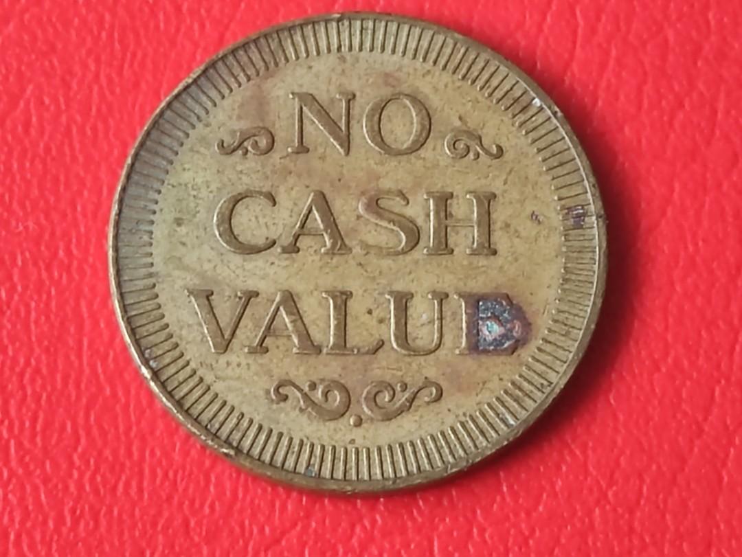 No Cash Value Token (Category: Currency) located in Lipa City. Submitted by mark_collections (Listing ID 1140284998, Image 1). Description: No Cash Value Token Mode of Payment: Gcash.