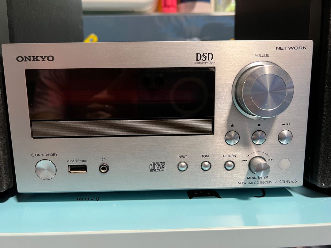 ONKYO ネットワークCD CR-N765(S)【メンテナンス動作品】 - オーディオ機器