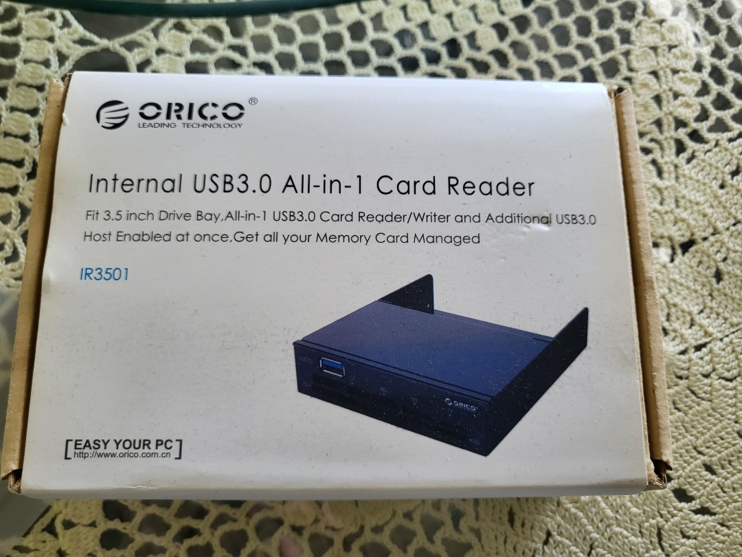 Orico 3.5 inch Bay Card reader, Computers & Tech, Parts & Accessories ...