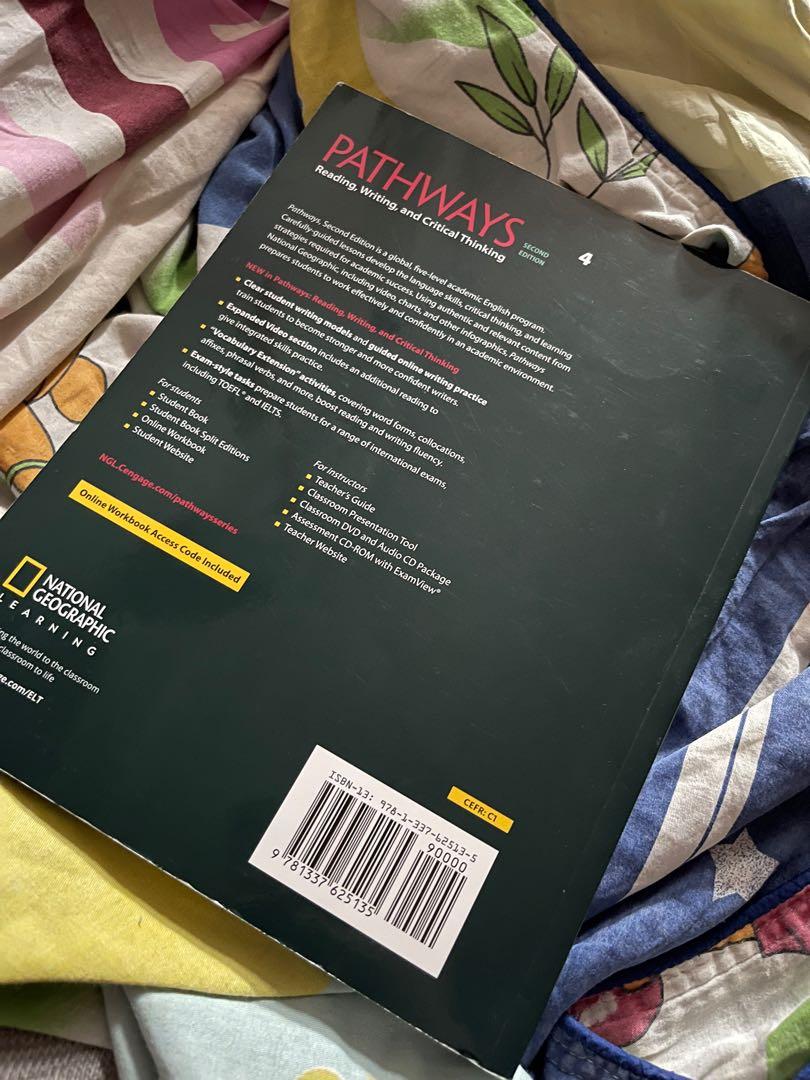 PATHWAYS READING WRITING AND CRITICAL THINKING (NO CODE), 興趣及遊戲, 書本 ...