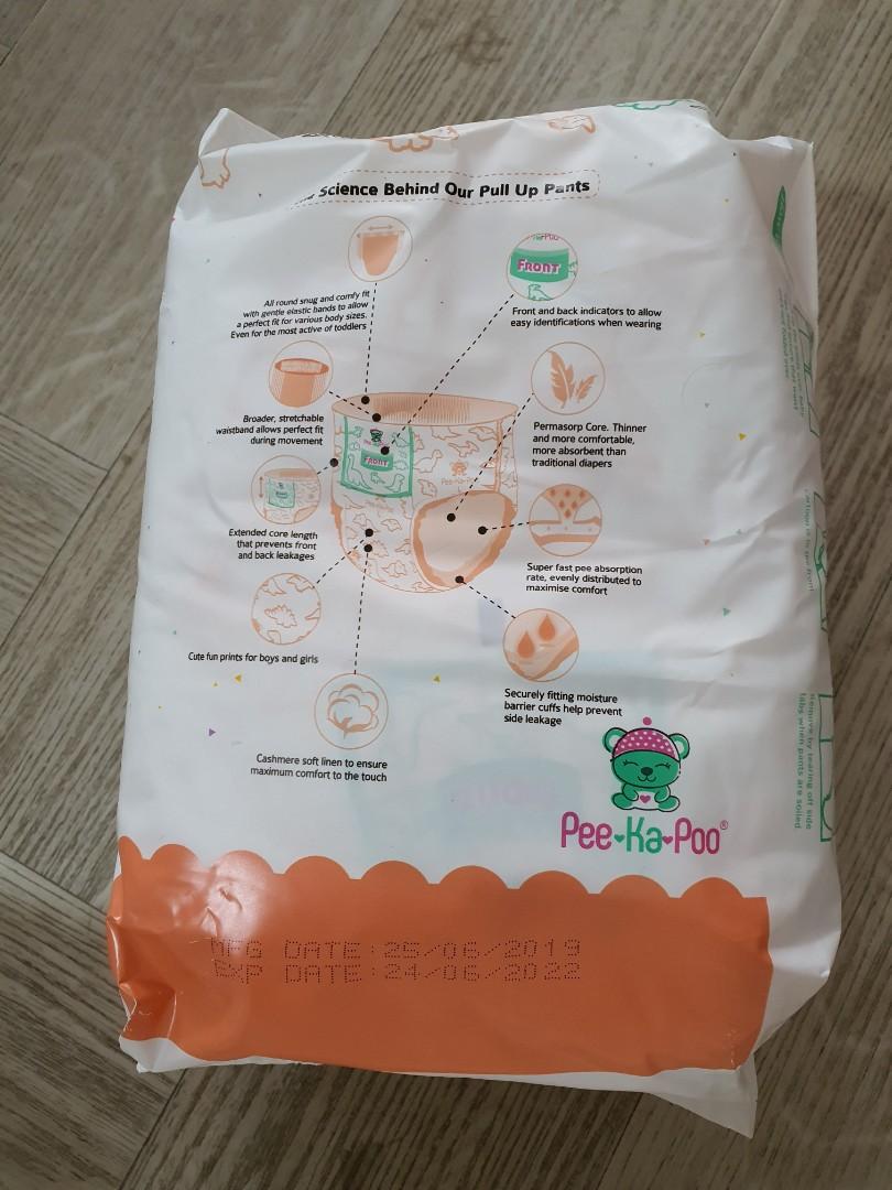 Pee Ka Poo diapers and pull up pants, Babies & Kids, Bathing & Changing, Diapers & Baby Wipes on