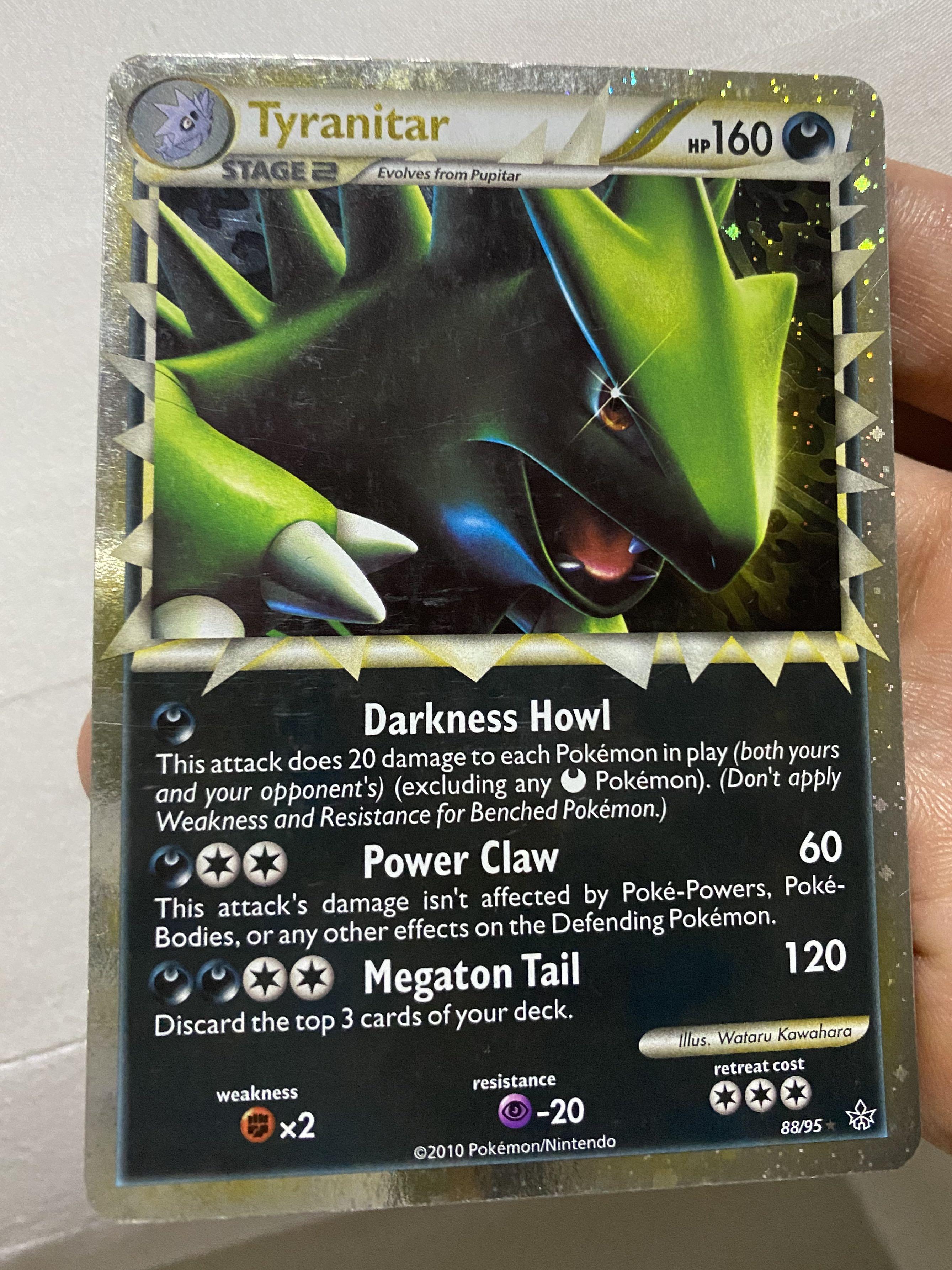 Pokemon card Tyranitar 88/95, Hobbies & Toys, Toys & Games on Carousell