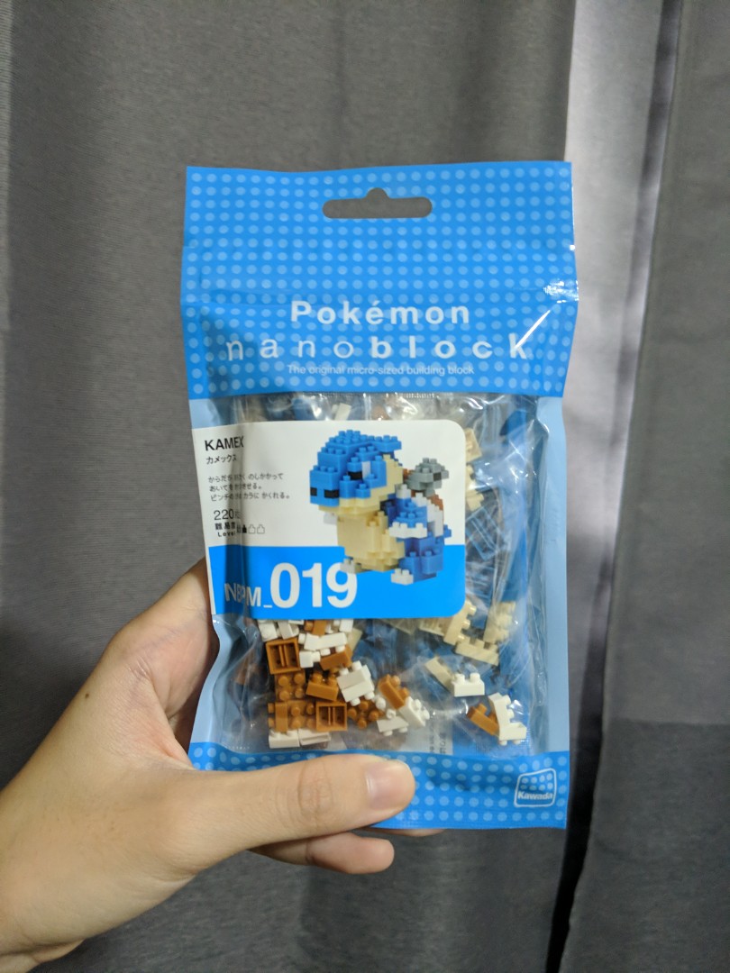 Pokemon Nanoblock Blastoise Hobbies Toys Toys Games On Carousell