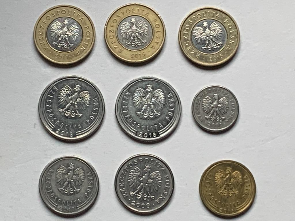 Poland coin 波蘭硬幣11枚, 興趣及遊戲, 收藏品及紀念品, 錢幣- Carousell