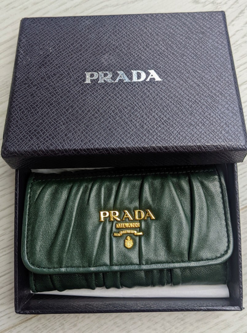 Prada Key Pouch, Women's Fashion, Bags & Wallets, Wallets & Card ...