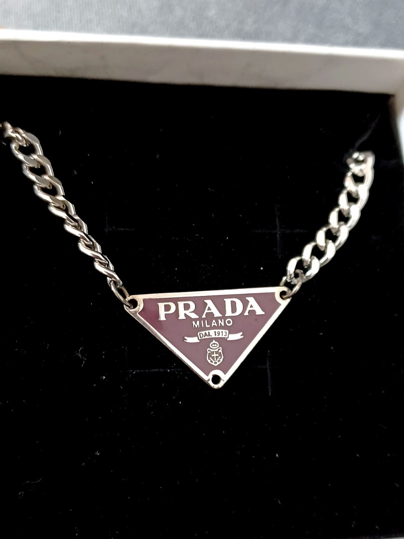 Prada reworked necklace clearance
