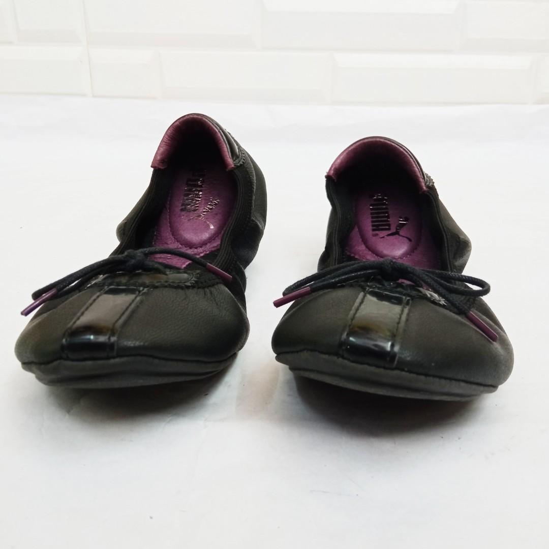 PUMA Women s Leather Ballet Flats US5