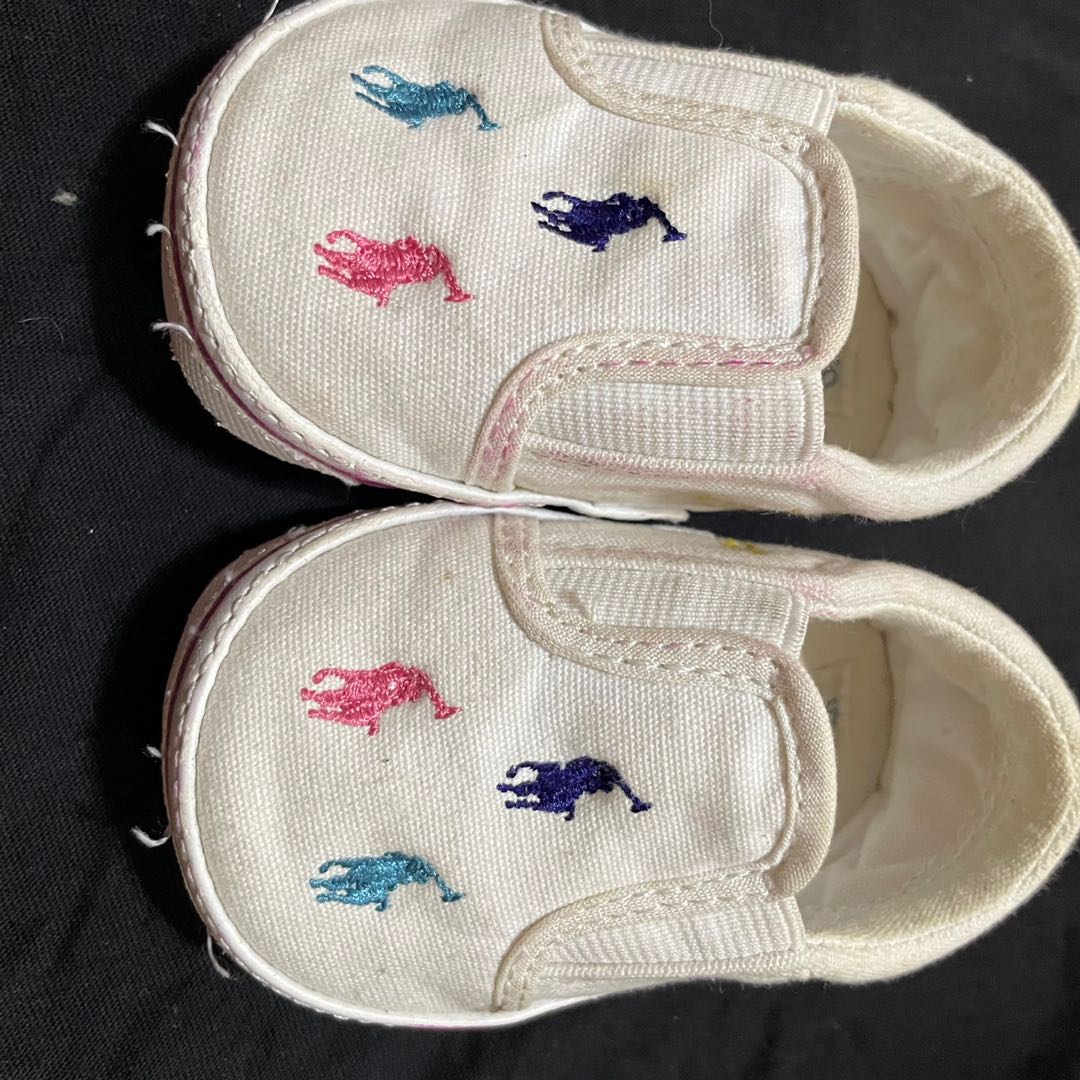 ralph lauren baby slippers