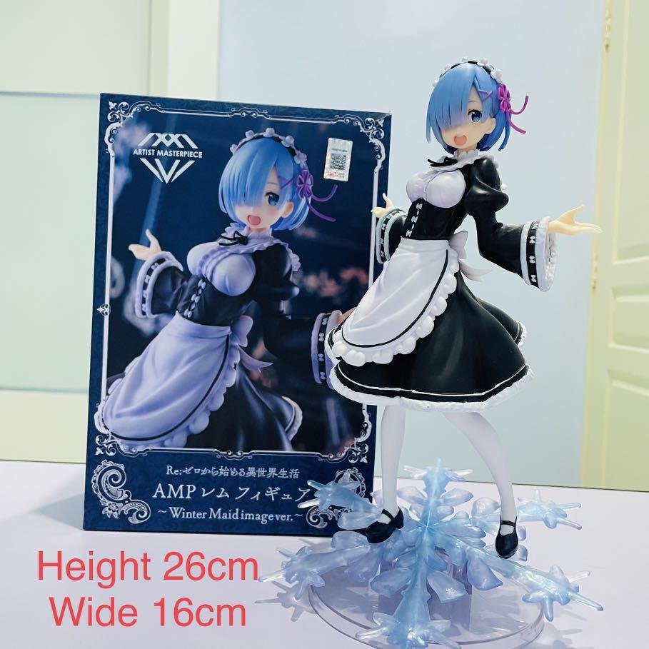 Re Zero Rem Figure Taito Prize Winter Maid Size 1 7 9 Height Hobbies Toys Collectibles Memorabilia Fan Merchandise On Carousell