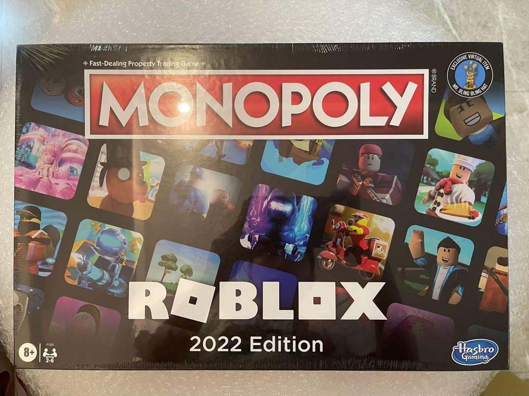  MONOPOLY: Roblox 2022 Edition Board Game, Buy, Sell, Trade  Popular Roblox Experiences [Includes Exclusive Virtual Item Code] : Toys &  Games