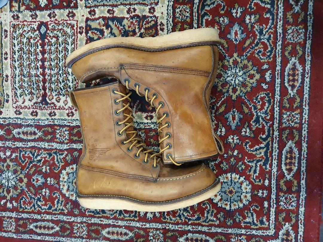 Red wing moc best sale toe 877