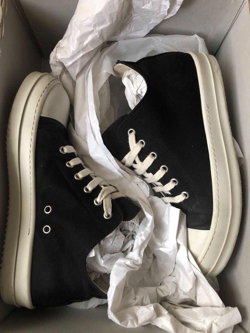 Rick Owens SS20 TECUATL DRKSHDW Ramones 