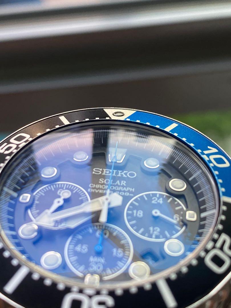 Seiko Solar Chronograph SSC017P1 Men s Fashion Watches