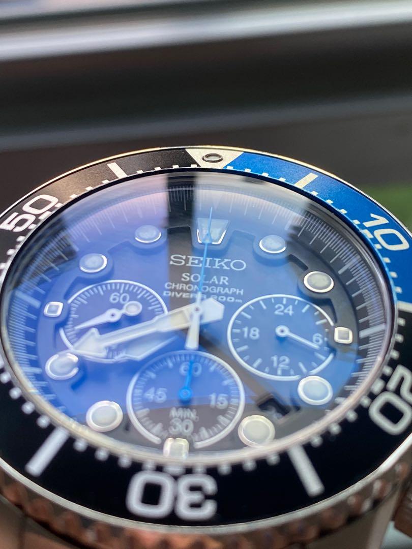 Seiko Solar Chronograph SSC017P1 Men s Fashion Watches