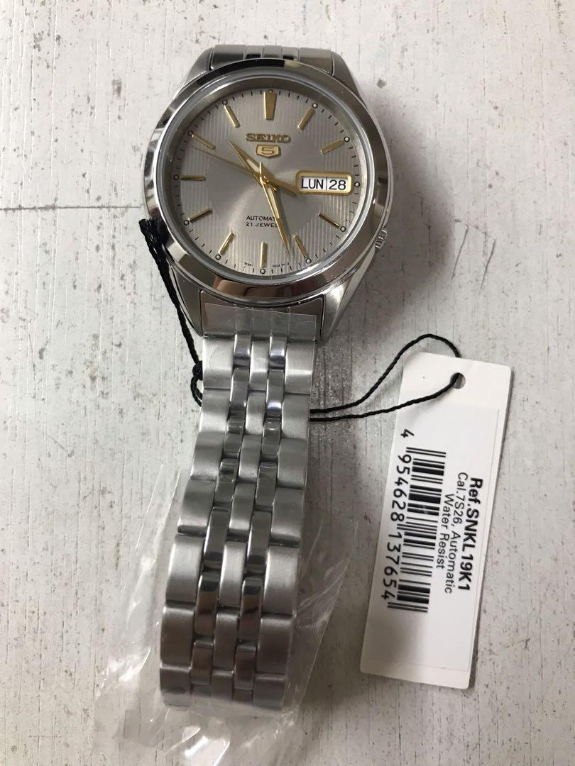 Seiko Watch SNKL19 SNKL19K SNKL19K1, Men's Fashion, Watches \u0026 Accessories,  Watches on Carousell
