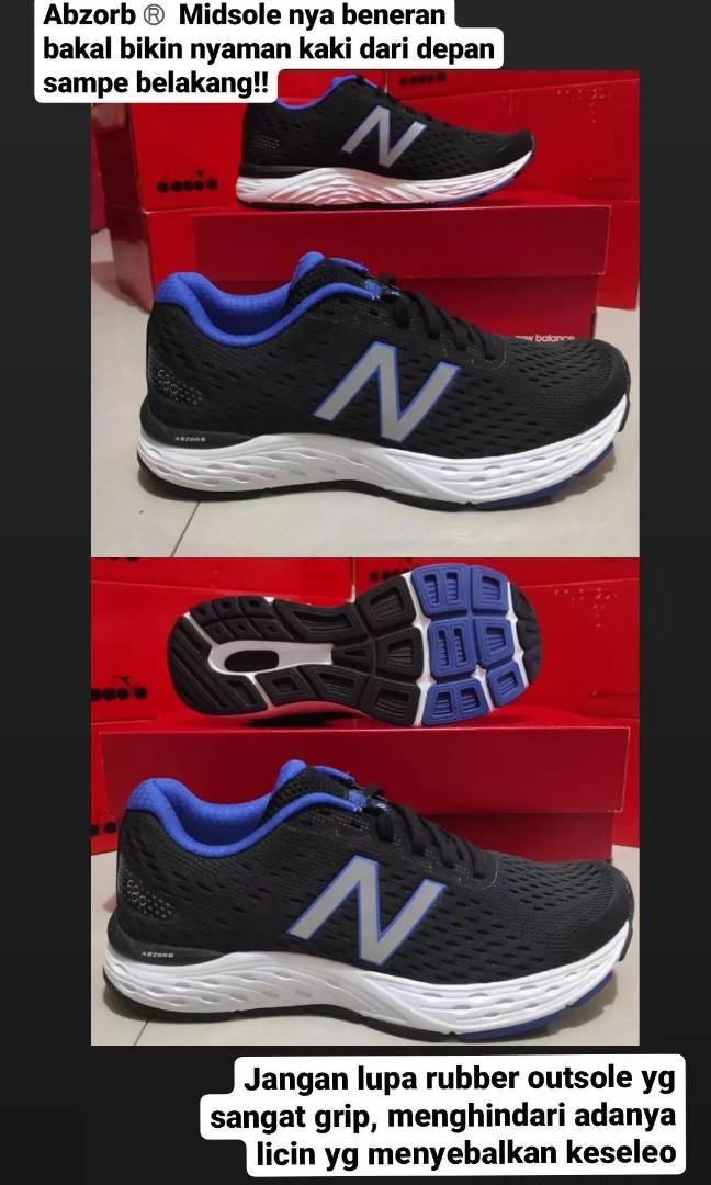 SEPATU SNEAKERS NB NEW BALANCE 680 V6 original BNIB baru Fesyen