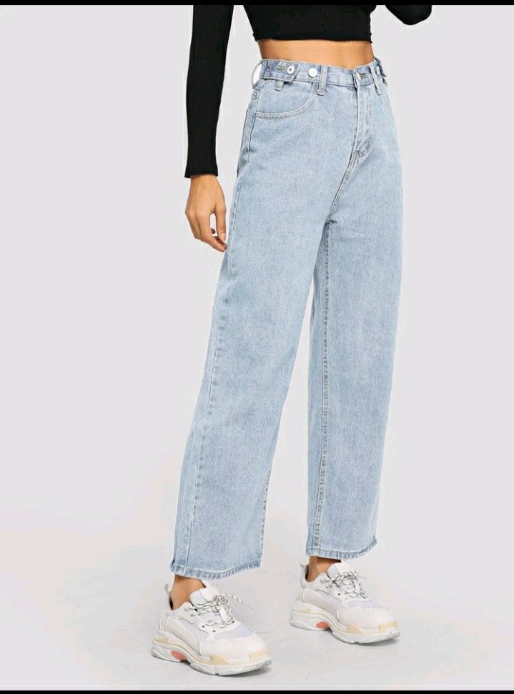 SHEIN BAGGY PANTS, Women's Fashion, Bottoms, Jeans on Carousell