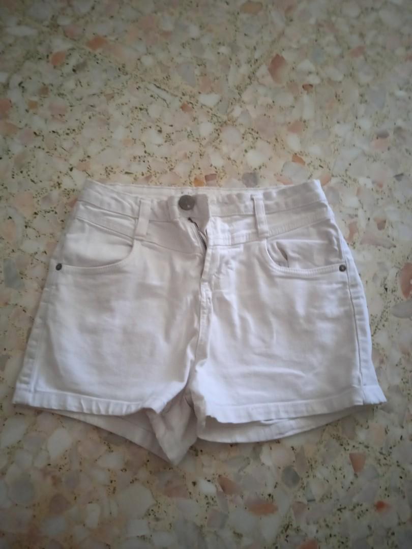 White colour shorts new arrivals