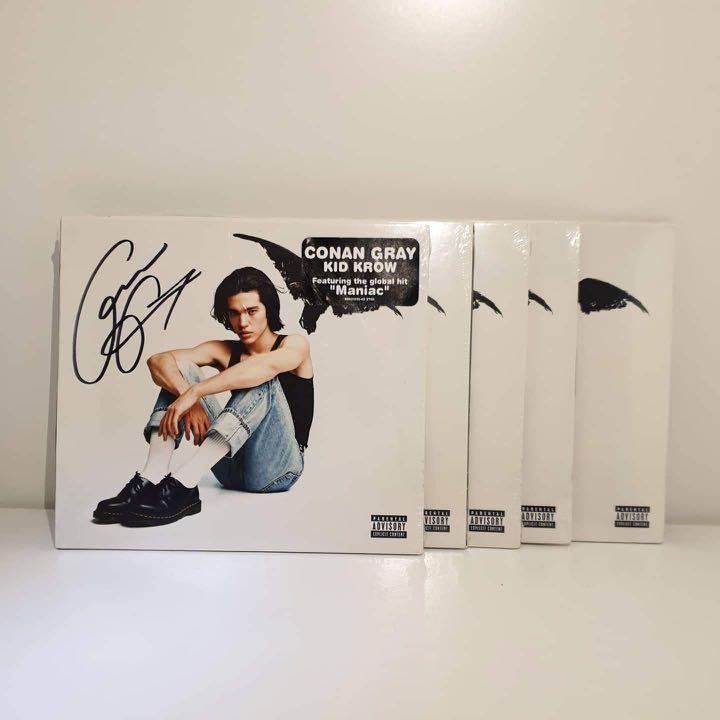 SIGNED] Conan Gray - Kid Krow CD, Hobbies & Toys, Music & Media