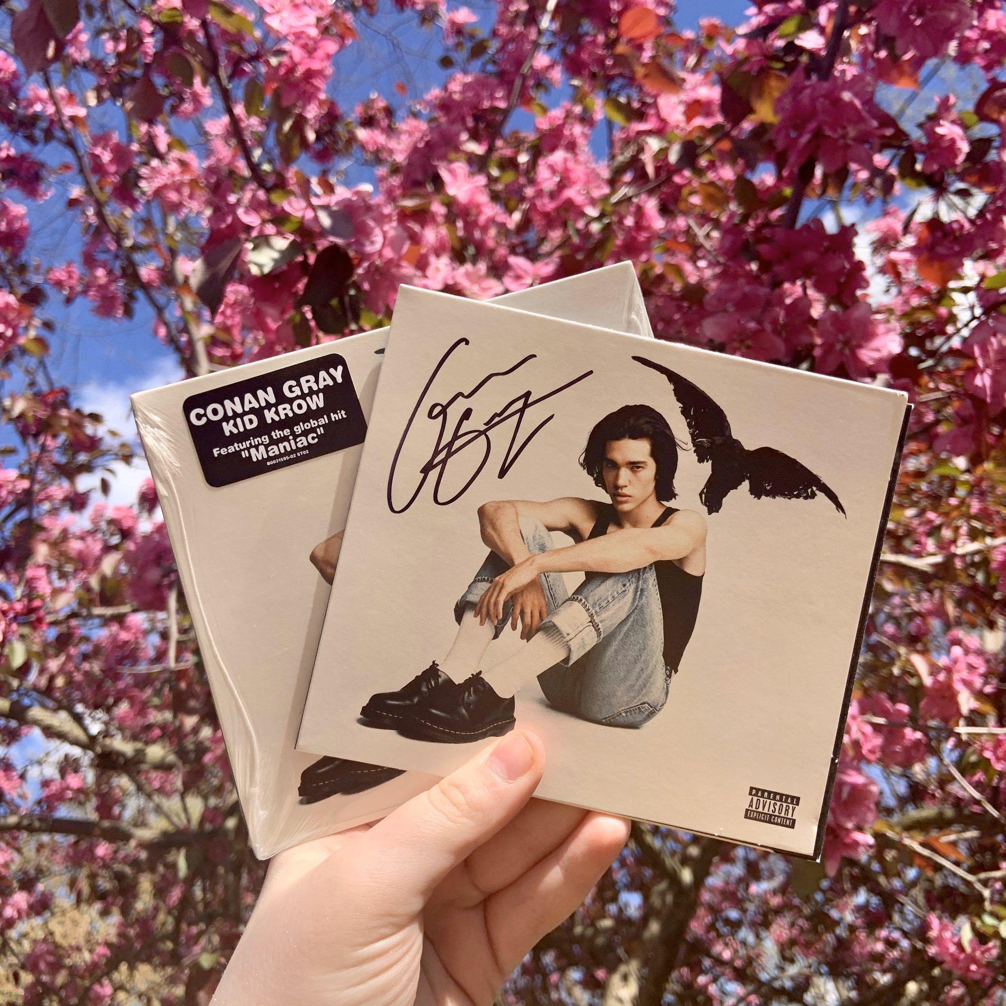 SIGNED] Conan Gray - Kid Krow CD, Hobbies & Toys, Music & Media