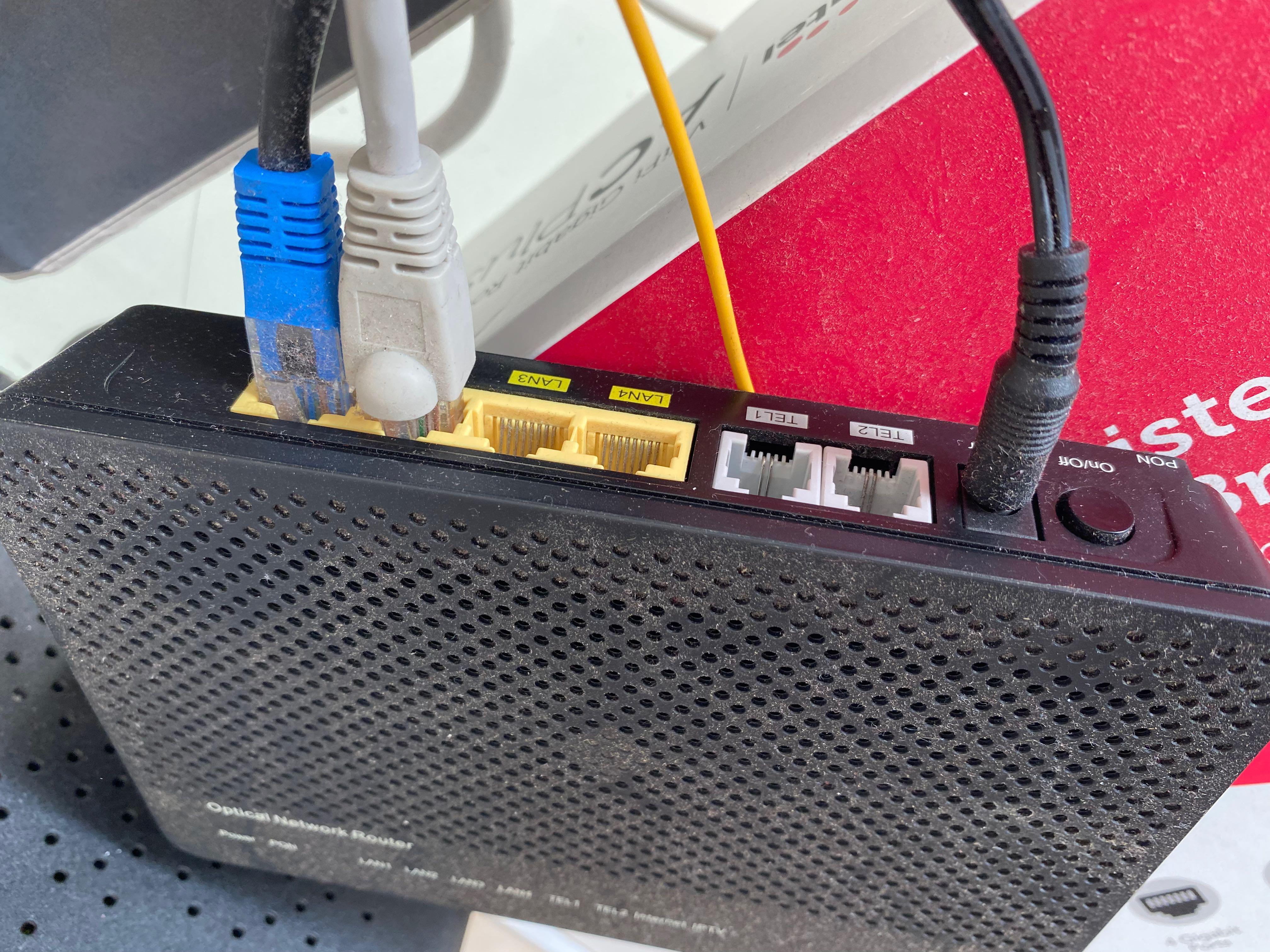 SingTel ONR optical router, Computers & Tech, Office & Business ...