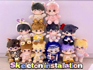 🆕Skeleton installation for plush dolls