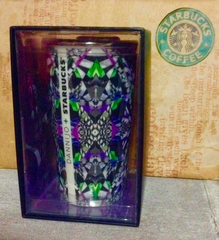 LAST PRICE POSTED STARBUCKS Double Wall Ceramic Tumbler Danijjo2