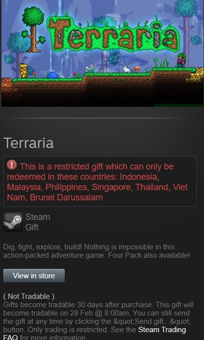 Terraria (PC) - Buy Steam Game CD-Key