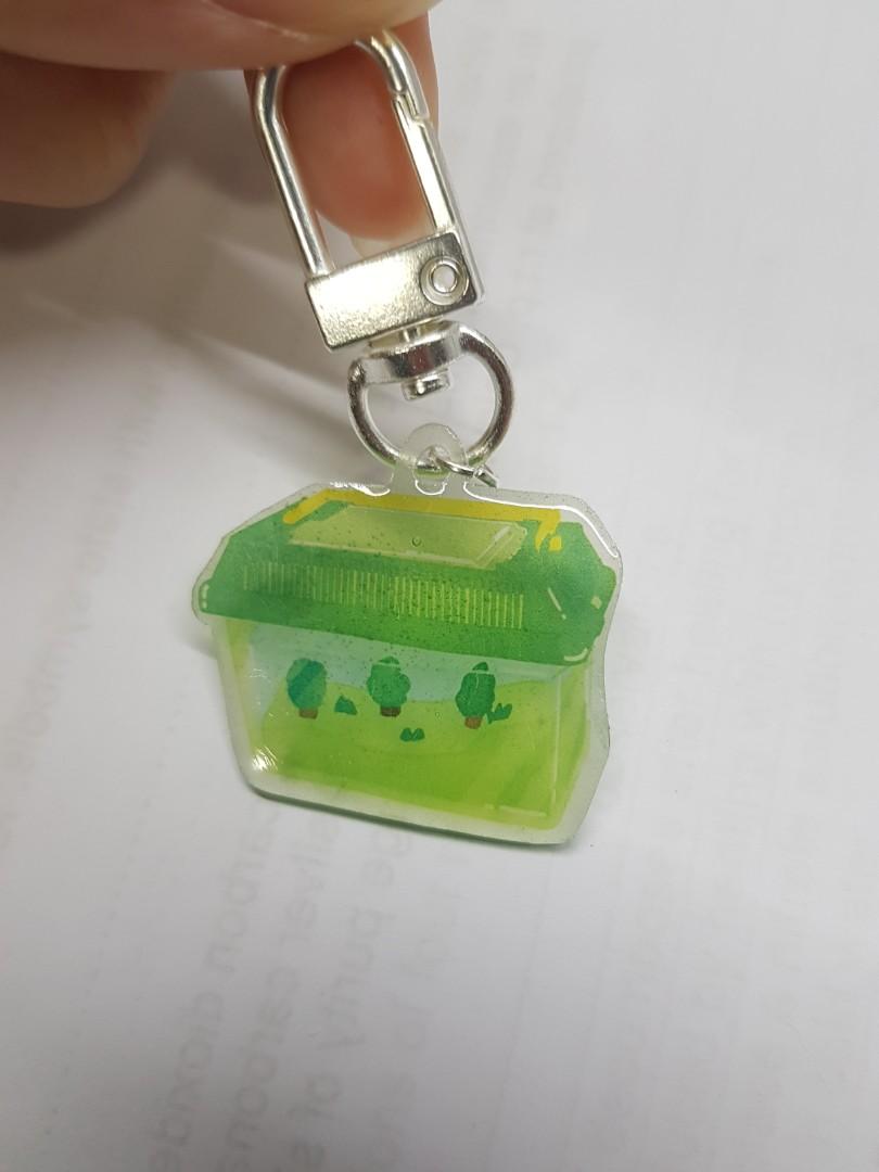 Terrarium keychain Women s Fashion Jewelry Organisers Charms